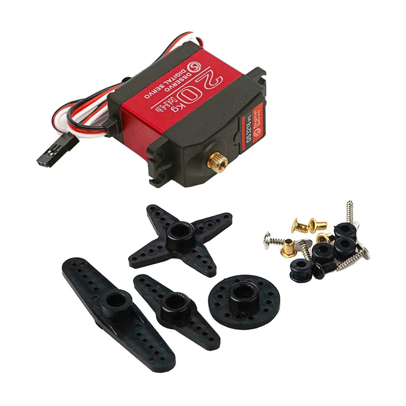 Waterproof DS3218MG 60g Metal Gear Digital Servo 20KG 180?? for RC Car Robot