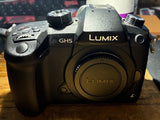 Panasonic Lumix GH5 Mirrorless Camera Body Pre-owned + 3 lenses
