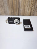 Fujifilm FinePix J20 10.0MP Digital Camera - Black - W two Batteries & Charger