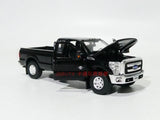 1:64 2016 FORD F-250 Ford double-door pickup truck model car 2 opens the door.