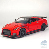 1:32 Nissan GTR R35 Nismo Model Car Diecast Toy Vehicle Kids Gift Collection Red