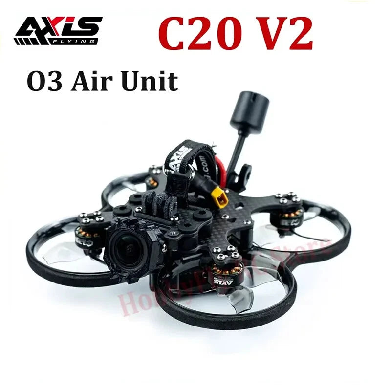 Axisflying C20 V2 2 Inch Sub250g O3 Air Unit Fpv Drone-4S Cinewhoop RC FPV