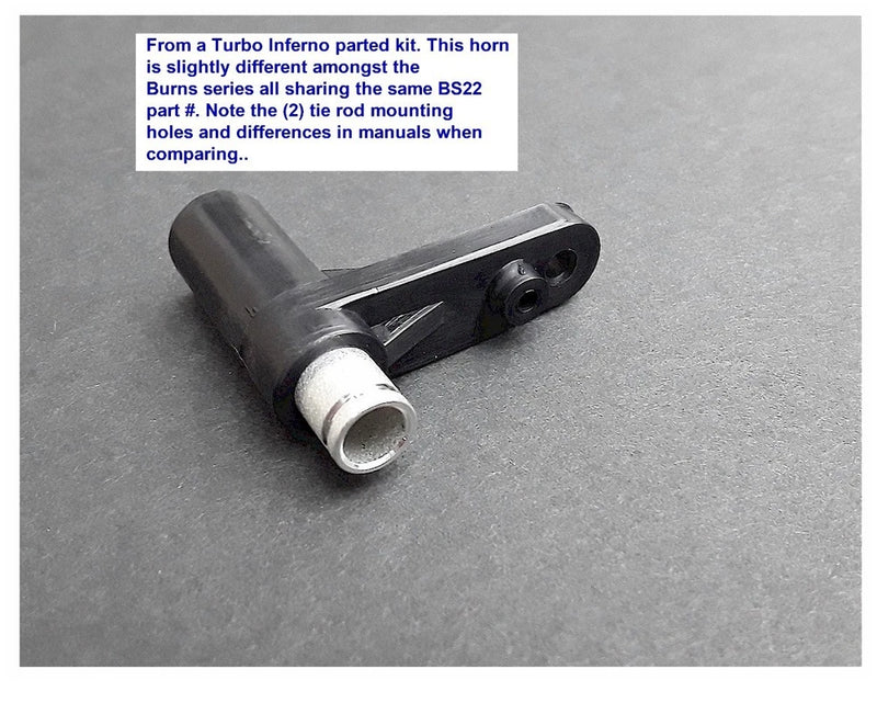 Vintage RC Kyosho Servo Saver Horn A for Turbo Inferno OEM New from kit BS22