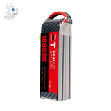 14.8V 1800mAh LiPo model battery with red label and black-gray body