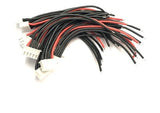 Silicone balance wire harness with JST-XH connectors, bundled with multiple leads