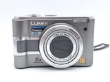 Panasonic Lumix DMC-LZ5 Silver Compact Digital Camera 6.0MP Japan - Tested Works