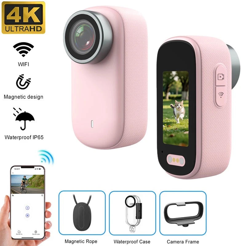 4K MINI WIFI Action Camera Photo Thumb Sport Bike Body DV Recorder Camcorder M11