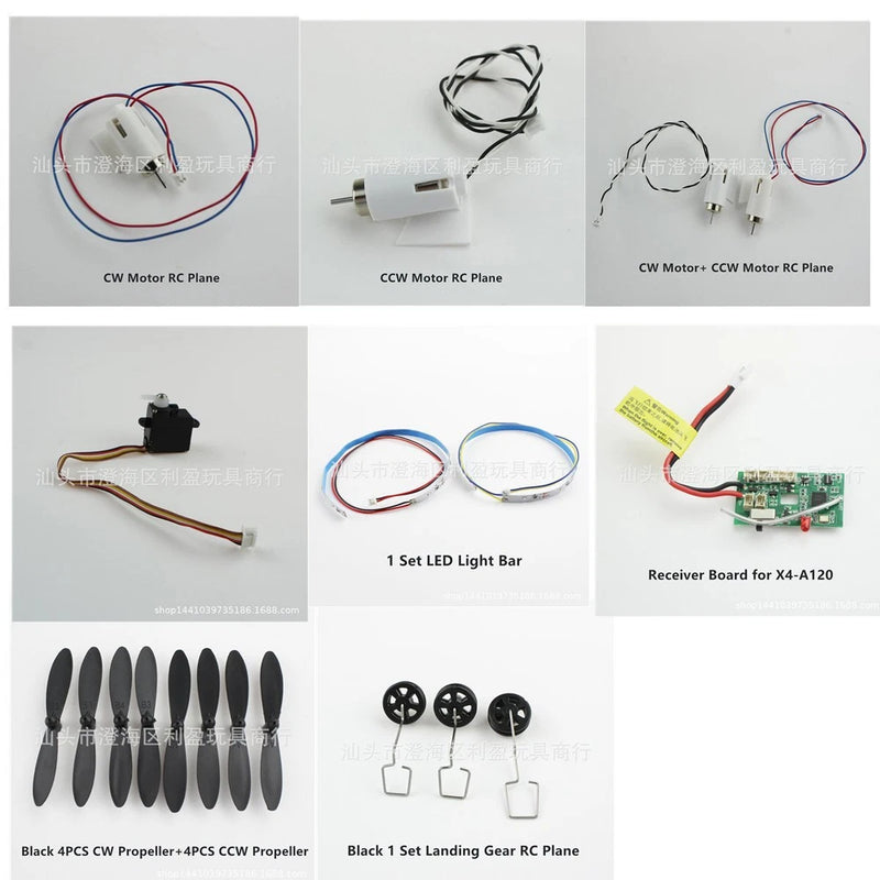 KingVal A110 A120 A130 RC Drone Quadcopter Parts Landing Gear/Propeller/Motor