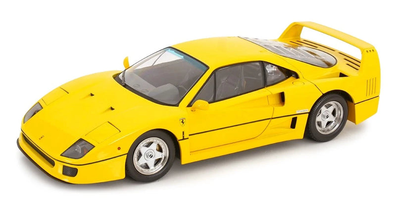 KK Scale 1:12 FERRARI F40 YELLOW 1987 Diecast Model  - KKDC120252