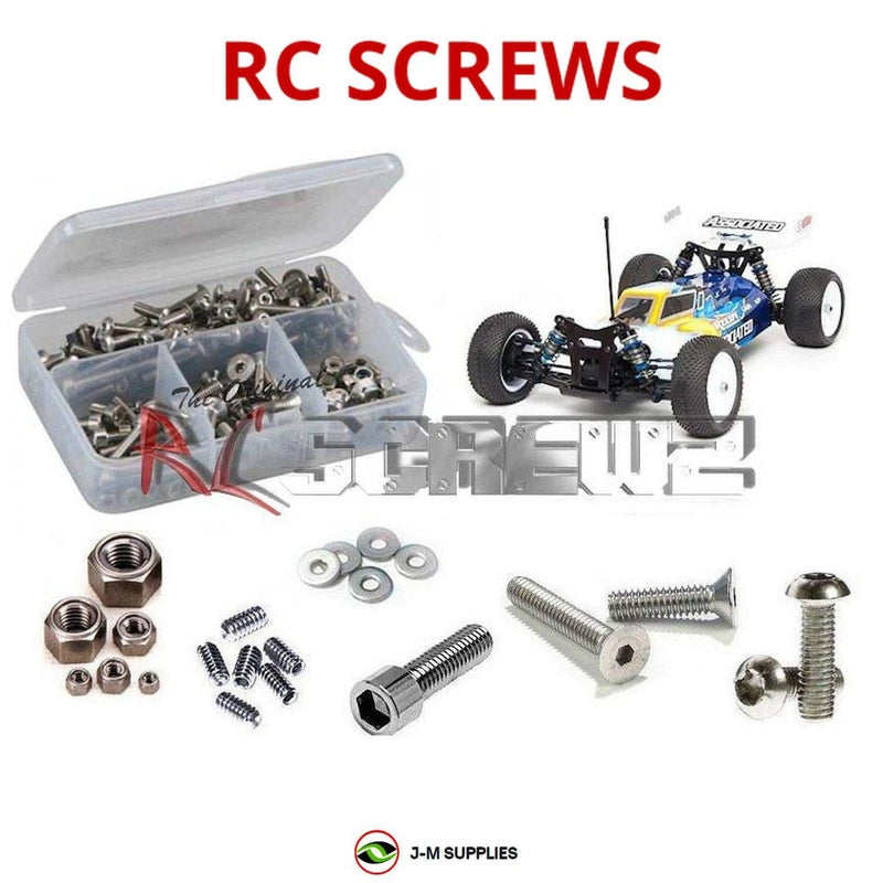 RCScrewZ Stainless Screw Kit ass047 for Associated B44.2 FT 1/10 (9062) | KIT Battery