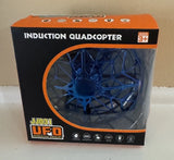 JJ031 UFO Induction Mini Drone Hand Controlled LED USB Rechargeable Blue