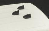 3-Pack 1/64 Scale Model Shark Fin Antenna LAPD Style Los Angeles Police 64