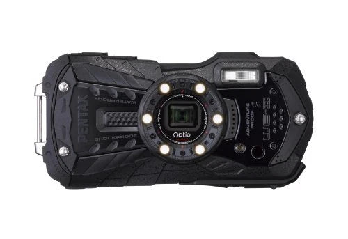 PENTAX Waterproof Digital Camera Optio WG-2 All Black 16MP CALS mode OPTIOWG-2BK