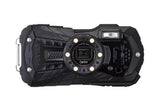 PENTAX Waterproof Digital Camera Optio WG-2 All Black 16MP CALS mode OPTIOWG-2BK