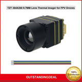 TZT 384X288 9.7MM Lens Thermal Imager for FPV Drones with CVBS Interface IR 12um