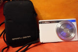 Panasonic LUMIX DMC-XS1 White 16.1MP Digital Camera Excellent Condition Japan