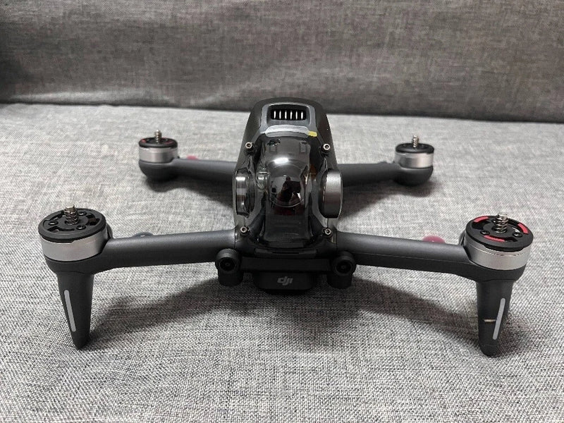 DJI FPV 4K quadcopter drone with four arms and propellers