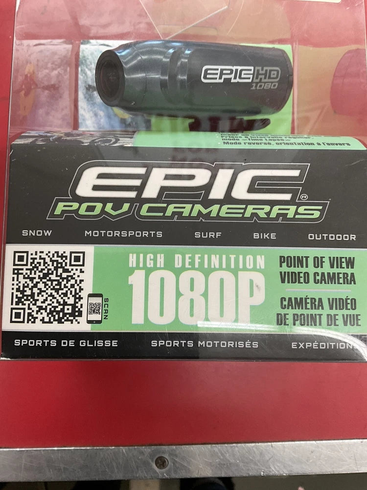 BNIB, EPIC POV Camera 1080P High Definition , Camera/Video. Motorsports, Outdoor