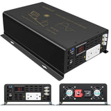 3000W Pure Sine Wave Inverter  12/24/36/48V Power Converter Car Truck RV USB
