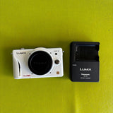 Panasonic LUMIX GF2 White Compact Digital Camera with Battery Charger