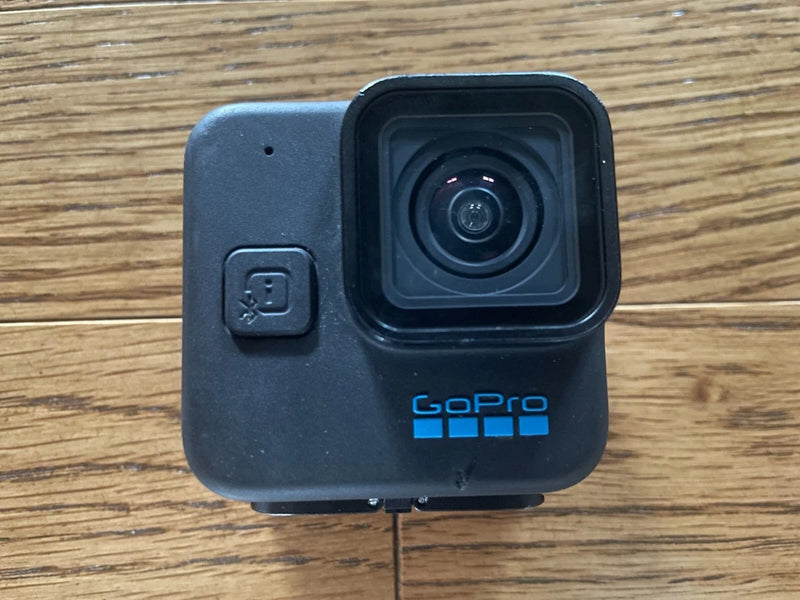 GoPro Hero11 Mini mini action camera with front lens and status display