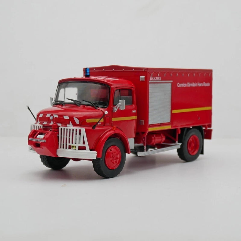 Ixo 1:43 Truck Fire Engine Mercedes-benz LAF 911 Diecast Car Model Toy Vehicle