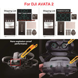 Drone Lens Sensor Protective Film / Glasses Anti-scratch HD Film For DJI AVATA 2