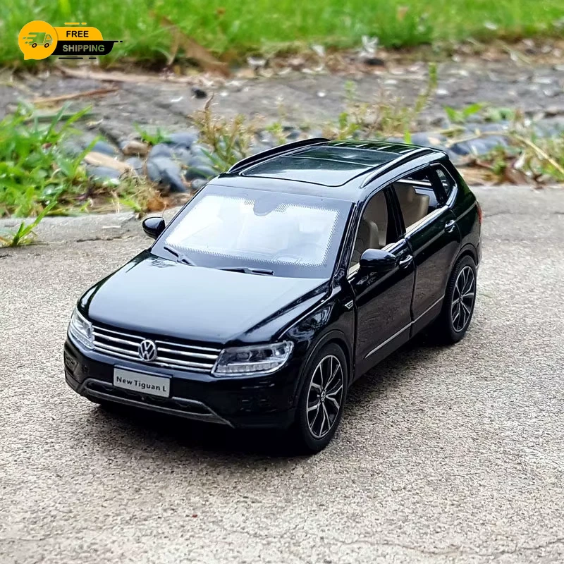 All New Tiguan L 1:32 Model Car Diecast Xmas Gift Toy Vehicle Boys Collection