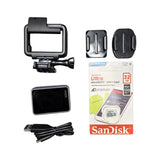 GoPro Hero7 Digital Action Camera 4K HD Video Waterproof with Accessories Silver