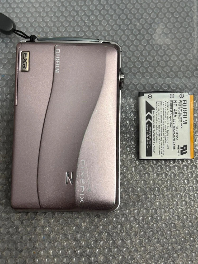 FUJIFILM FinePix Z700EXR Pink Compact Digital Camera Works Perfectly From Japan