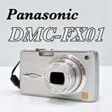 Panasonic DMC FX01 Digital Camera Compact Silver 2GB SD Card Included