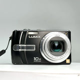 Panasonic Lumix DMC-TZ3 Camera 10x Zoom Leica BUNDLE Tested Working FAST SHIP