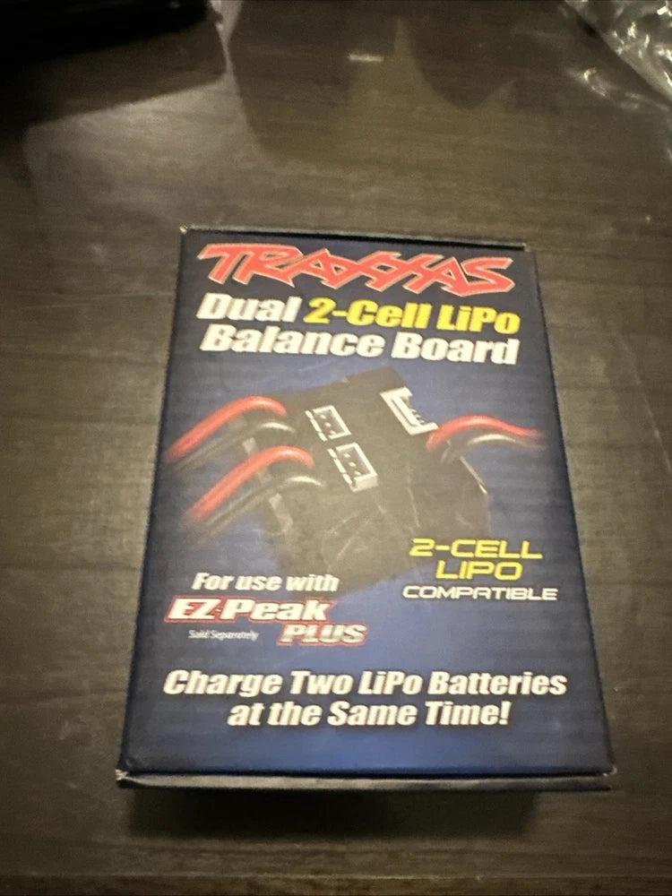 TRAXXAS Dual Charging Adapter for 2S LiPo Batteries TRA2917 - EZPeak Plus - New Battery