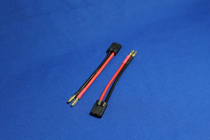 Adapter TRAXXAS-Compatible Female 4mm Gold Bullet Connector 100mm 12AWG RC Li-PO Battery