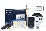 Excellent Panasonic LUMIX DMC-FX66 Luxe Gold Compact Digital Camera