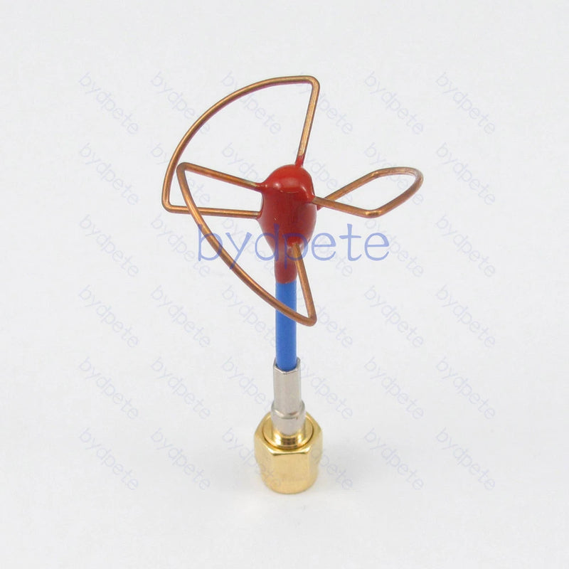 5.8 GHz FPV 3 Leaf Blade Circular Polarize TX Antenna SMA male video screen G RX