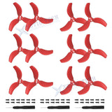 Red Propellers Replacement Props Blades 3032S Quiet Wings For DJI Avata 2 Drone