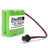 Model Plane Boat Toys Racing Car Ni-MH Ni-Cd 7.2V 0.6-2Ah Rechargeable Battery Battery