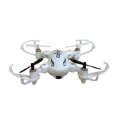 COBRA RC TOYS 2.4GHZ FOLDING POCKET DRONE WITH BUILT-IN CAMERA WHITE W/ WARRANTY