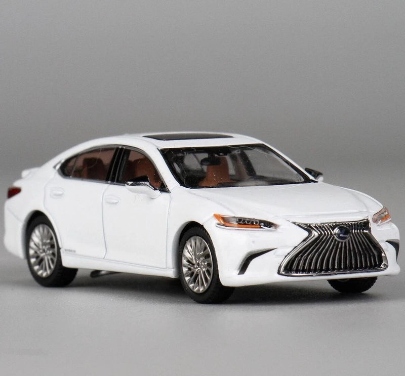 Sl JKM 1:64 White ES300h Luxury Sedan Sports Model Diecast Display Car