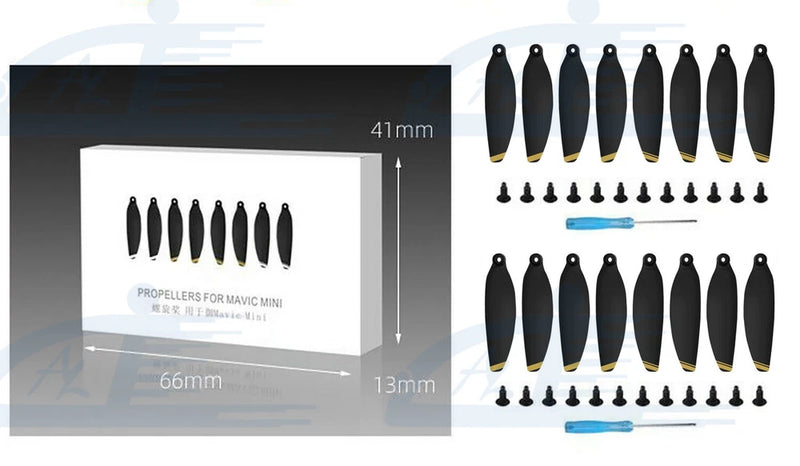16pc Gold CW/CCW 4726F Propellers Folding Props Blades for DJI Mavic Mini Drone
