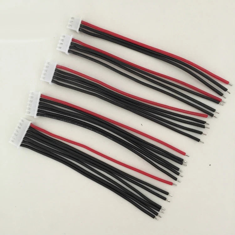 5x JST XH Connector Li-Po Battery Balance Charger Cable f 2S 3S 4S 5S 6S Battery