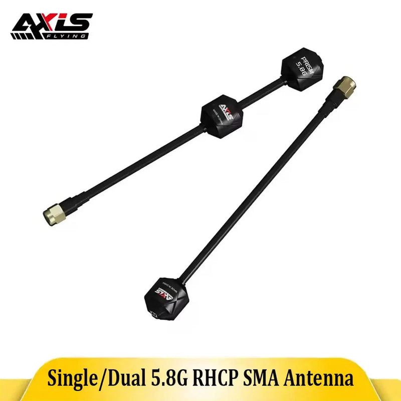 Axisflying Single/Dual 5.8G Antennas SMA Internal Thread with Inner Pin for FPV