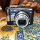 Panasonic Lumix DMC-LZ5 Digital Camera Black 6MP 6x Optical Zoom Tested No Card