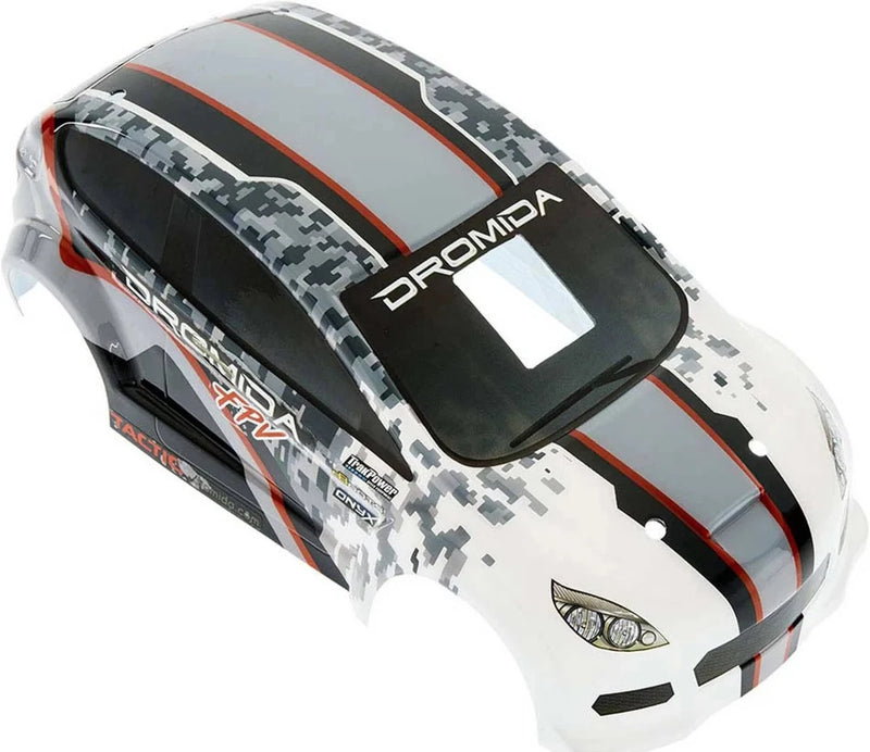 Dromida Rally Car FPV Body (Gray/Red)