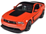 Maisto Ford Mustang Boss 302 Diecast Model Car Special Edition Orange 1:24 31269