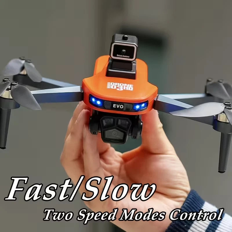 FPV Drone with 4K Dual Cameras, APP Live View, One-Key Takeoff 360?? Flips