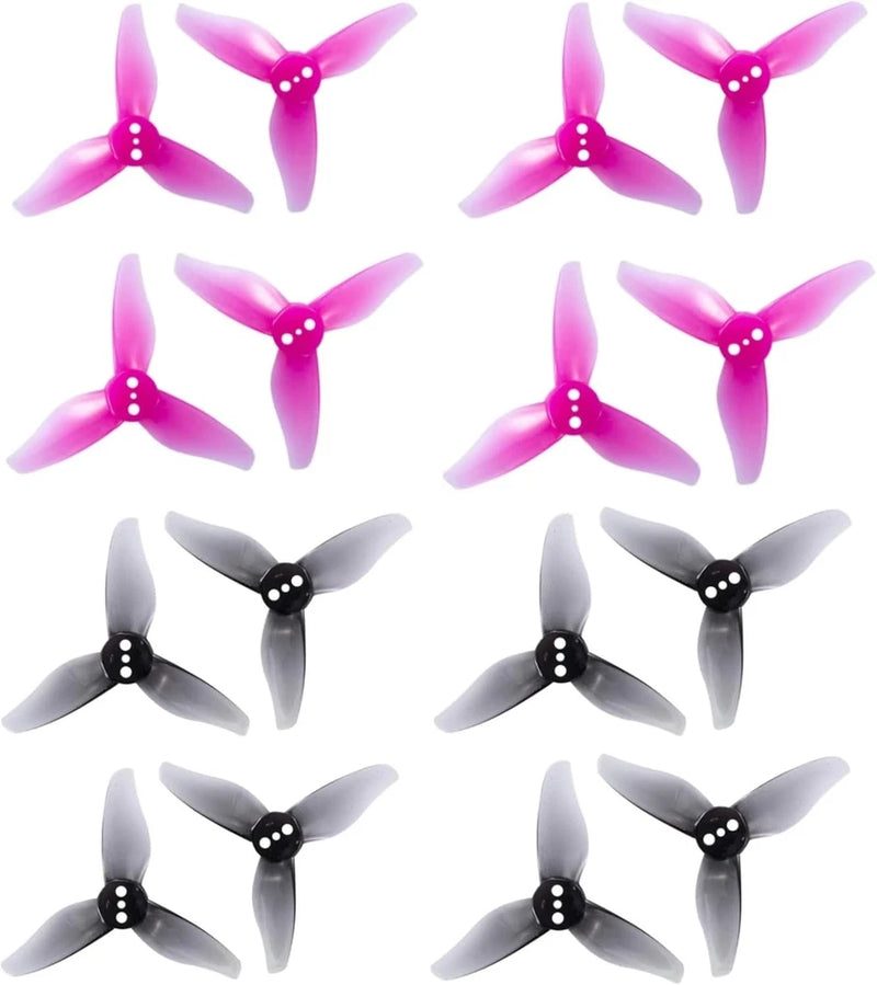 16pcs Gemfan Hurricane 2023 2 Inch 3 Blade Propeller 3 Holes Props 1105 1108