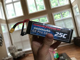 Thunder Tiger 6600MAH G8 Pro Lite + 25C 6S 22.2V Lipo Battery Battery