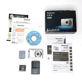 Panasonic LUMIX DMC-FS3 Silver Compact Camera With Leica Lens From Japan